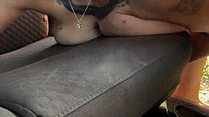 McKenzie Gold watches herself get fucked in public