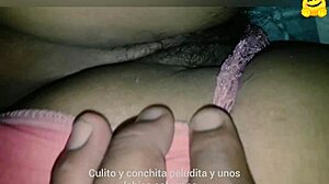 My wife's tasty lil ass and bushy panocha is so good