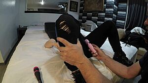 Violet Coxx gets fucked by an FTM guy in a steamy scene