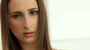 Glamour model seduced by massive BBC, taking it doggystyle with oral close-up pleasure