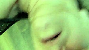 Cum in Mouth While Buddy Fucks Her Arse?