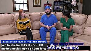 Dr. Tampa - Ditria Roses has her first gynecologist check-up