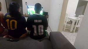 bet his wife with a friend, lost, and she had to sleep with him