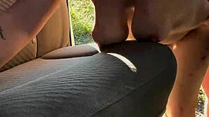 McKenzie Gold watches herself get fucked in public