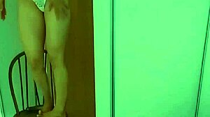 It caresses itself and shows me how to do it too