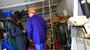 Rough anal fucking skinny whore