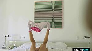 Caught! Dyke Nanny In Girlfriend's Wet Pussy!