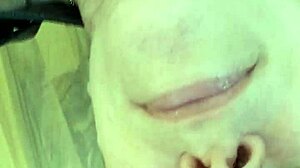 Cum in Mouth While Buddy Fucks Her Arse?