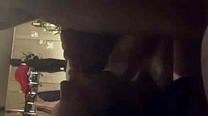 The guy literally threw her insatiable pussy in her guts