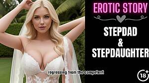Brides gave blow jobs to their stepdaddies in the first part