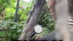 A chicken feeding station, how cool is that - tattoos and inked girls