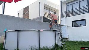 She says, 'Watch me give this sweet blowjob with my big tits'