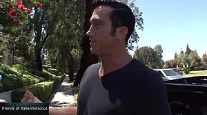 The stunning blonde has an incredible time with a guy and his impressive size