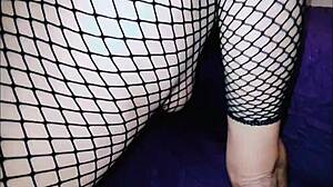 A couple films their homemade video