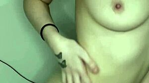 i'm horny british brunette slut solo playing with toys