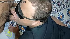 Can't hold back, cum in blowjob!