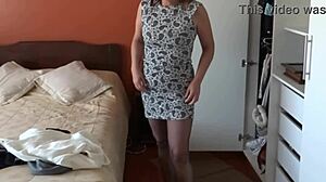 Babe Fingering Pussy and Anal Gape with Tattoo