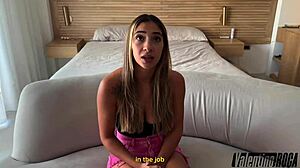 Babysitter pleaded for work, getting desperate and horny