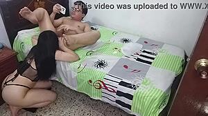 Colombian Amateur Gives Deepthroat and Rimjob in Hot Doggystyle Scene