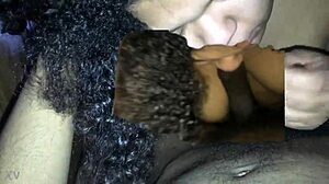 Oh wow, this BBW sucks that fat cock so good!