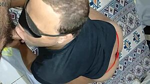 Can't hold back, cum in blowjob!