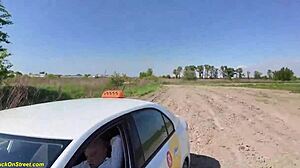 Teen Blonde In Woods Gives Emo Blowjob After Domination!