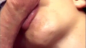 Watch Alicia give an explosive blowjob and get her shaved pussy fucked!
