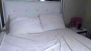 maxine x slides the big black cock dildo deep into her wet asian pussy, reaching orgasm in lingerie.