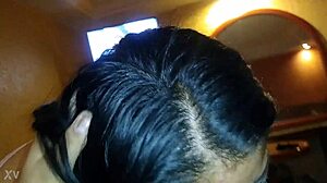 the curvy mommy gives an amazing blowjob in this second part