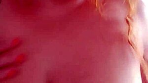 Blonde Dancing Naked in Full View