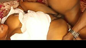 Tanned Alternative Nigerian Nurse Works Night Shift At Hospital With Tan Lines