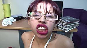 Shary teaches masturbation and cum techniques!