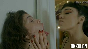 Lesbian Spit Kissing with Victoria Voxxx - Okkulon