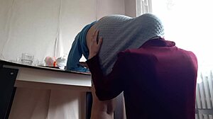 Secretary Licks Milf Boss's Ass for Promotion