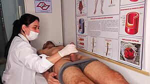 Erection right in front of the nurse, so awkward haha! 😳