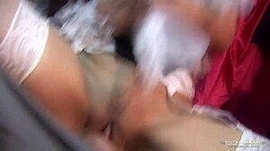 Milfs Ride Shaved Pussies in Hot Orgy!