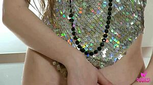 Anastasia r feels intense pleasure masturbating her clit