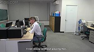 Japanese Mistress Mero Smokes While Facesitting in Boots