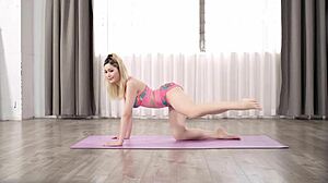 Khmer Sexy Girl Stuns in Tight Yoga Pose