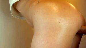 Athletic teen gymnast gets fucked by step brother