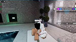 Girl got a dick in her ass for her slutty behavior