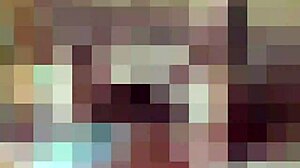 Blonde with big ass in doggystyle position