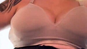 Feeling intense pleasure in anal gangbang outdoors with skinny whore