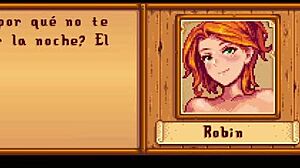 Hey, exploring Stardew Valley with Robin in Spanish, part one!