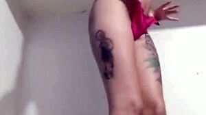 Mexican Cholita from Monterrey Receives Intense Cumshot in Specific Action