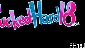 A hot eighteen year old girl explores new experiences