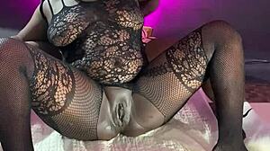 Ugandan street whore achieves multiple orgasms during porn audition