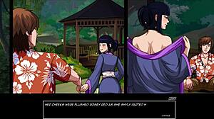 Paradise Lust Emi Encounters Massive White Cock, Swallowing It Whole