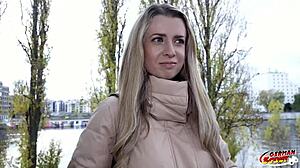 damn, adriana sweetblonde got picked up for a quickie casting fuck in berlin!