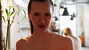 bigtits cougar bounces on monster cock outdoors!